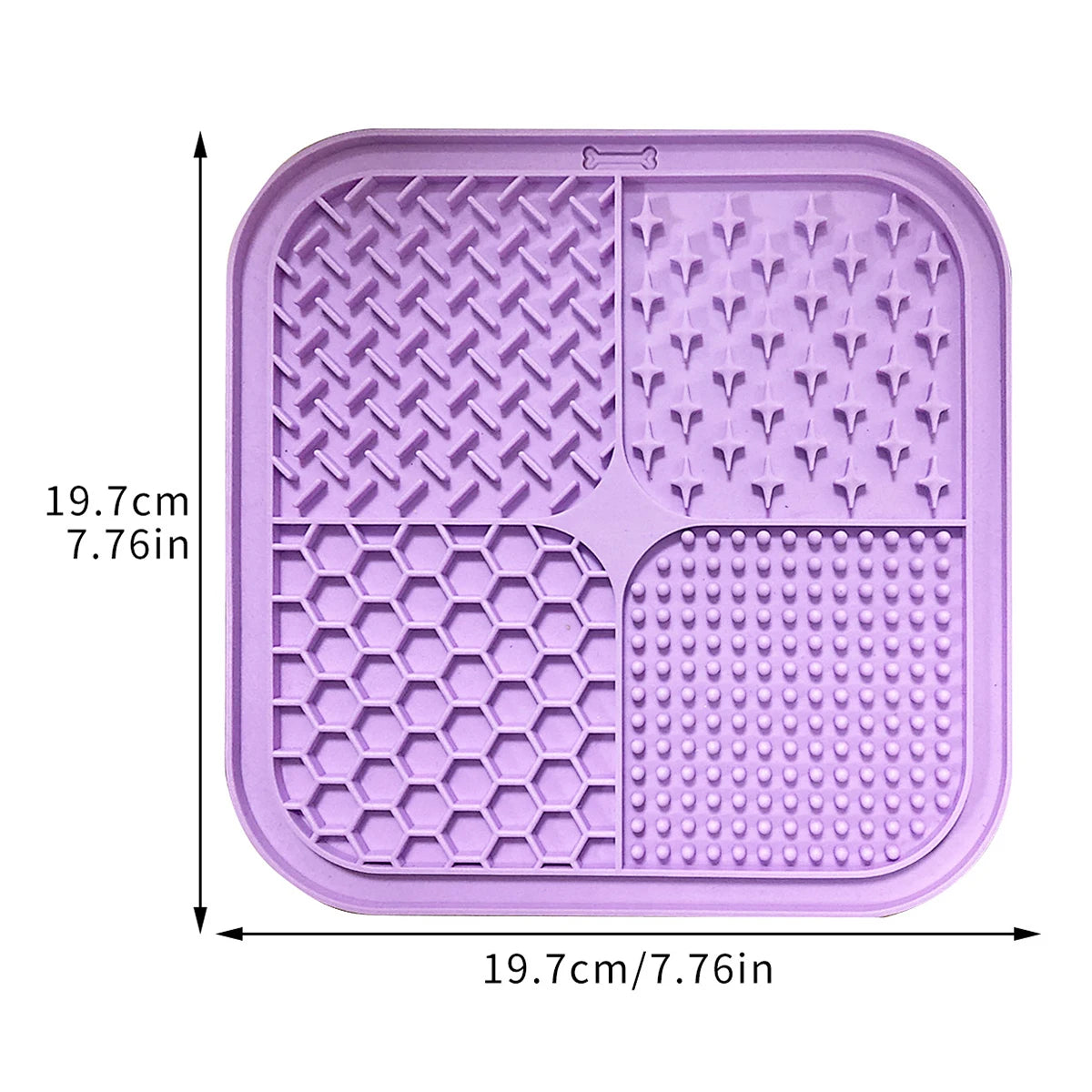 Anti-stress & détente-Tapis zen de léchage pour chien-.